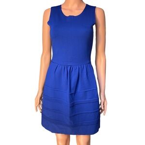 Madewell Vibrant Blue Sleeveless Mini Dress XS